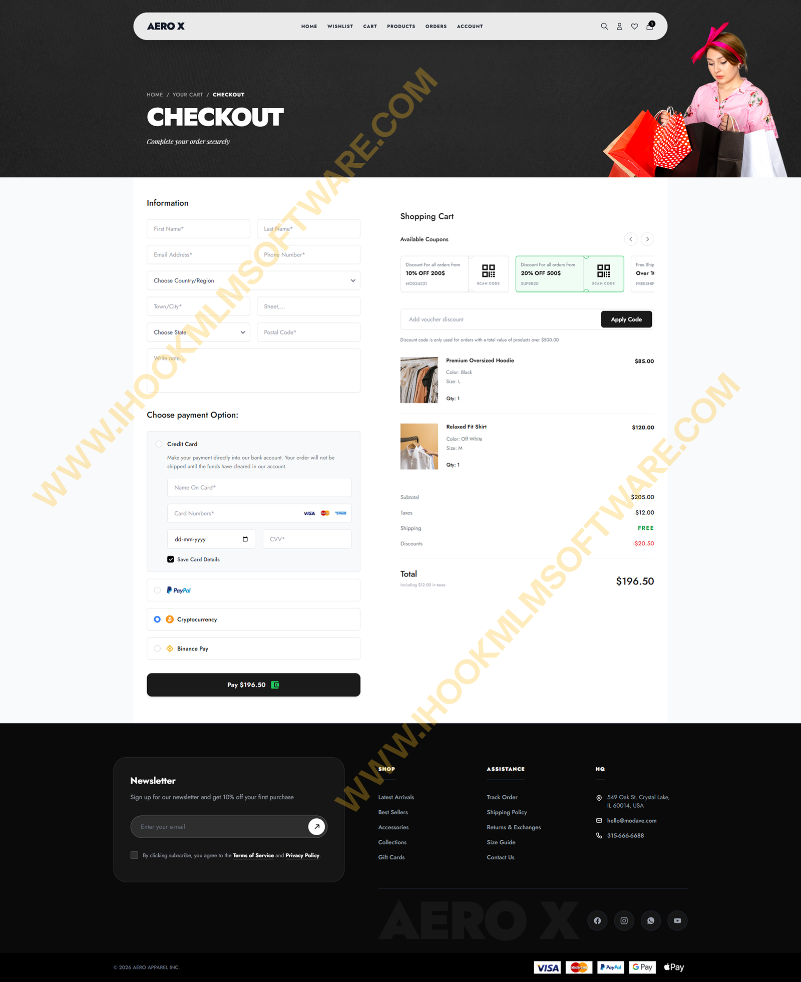 Checkout Preview