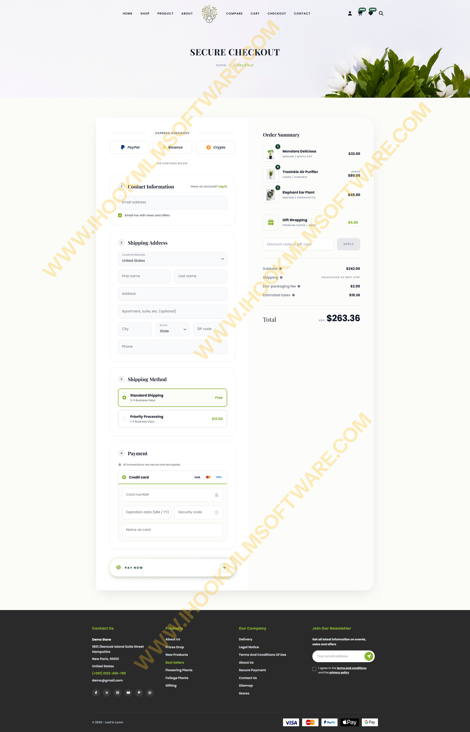 Checkout Preview