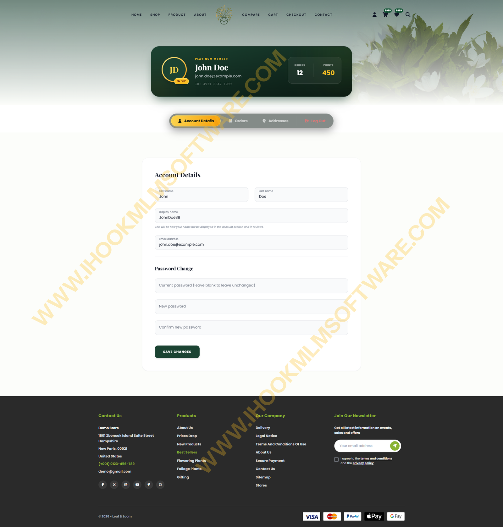 Profile Preview